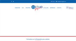 Desktop Screenshot of orthogagne.com